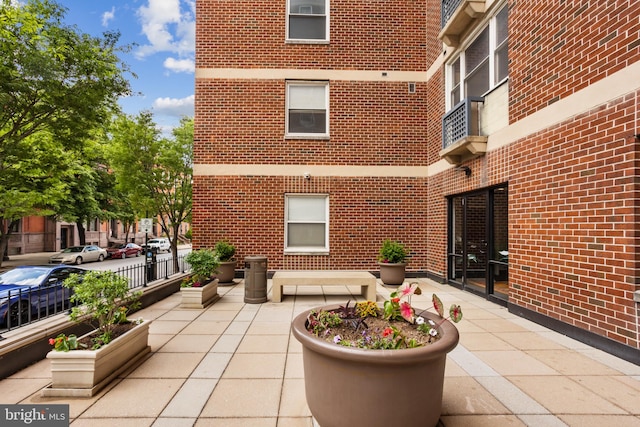 1101 Saint Paul St Unit 606, Baltimore, MD 21202 - view of patio