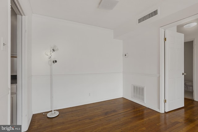1101 Saint Paul St Unit 606, Baltimore, MD 21202 - unfurnished room with hardwood / wood-style flooring and baseboards