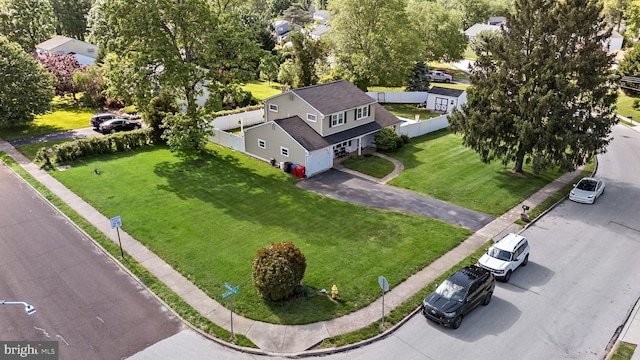 19 Buckwalter Rd, Audubon, PA 19403 - bird's eye view of a tree filled landscape