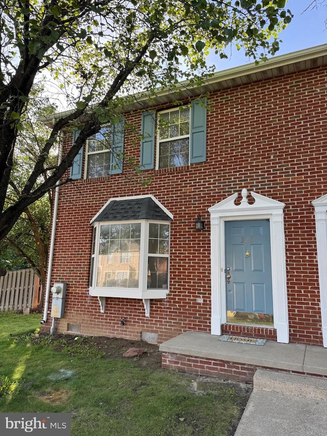 326 Banbury Ter, Winchester, VA 22601 - view of front of property with brick siding