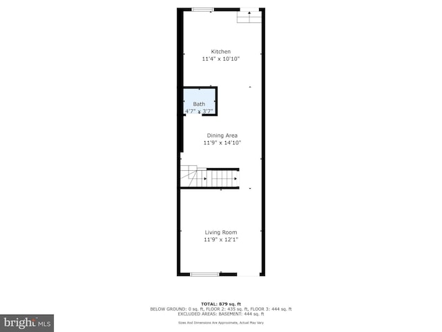818 N Rose St, Baltimore, MD 21205 - room layout
