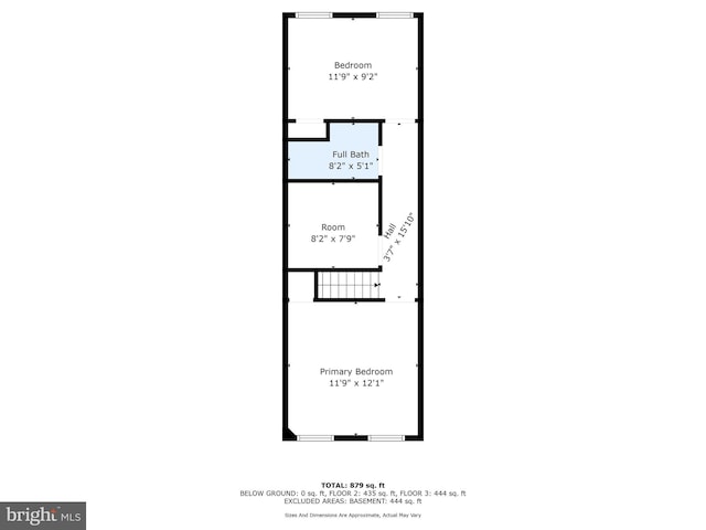 818 N Rose St, Baltimore, MD 21205 - floor plan / room layout