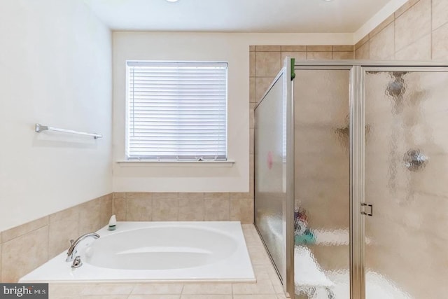 18776 Pier Trail Dr, Triangle, VA 22172 - bathroom with a garden tub and a stall shower