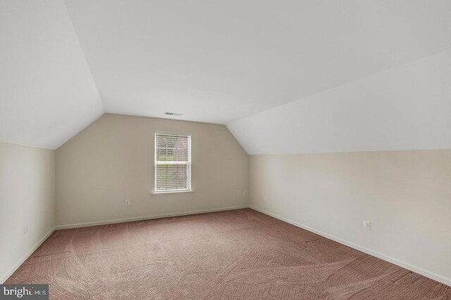 18776 Pier Trail Dr, Triangle, VA 22172 - bonus room with carpet floors, lofted ceiling, and baseboards