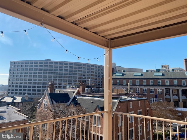 1858 California St NW Unit 33, Washington, DC 20009 - balcony featuring a city view