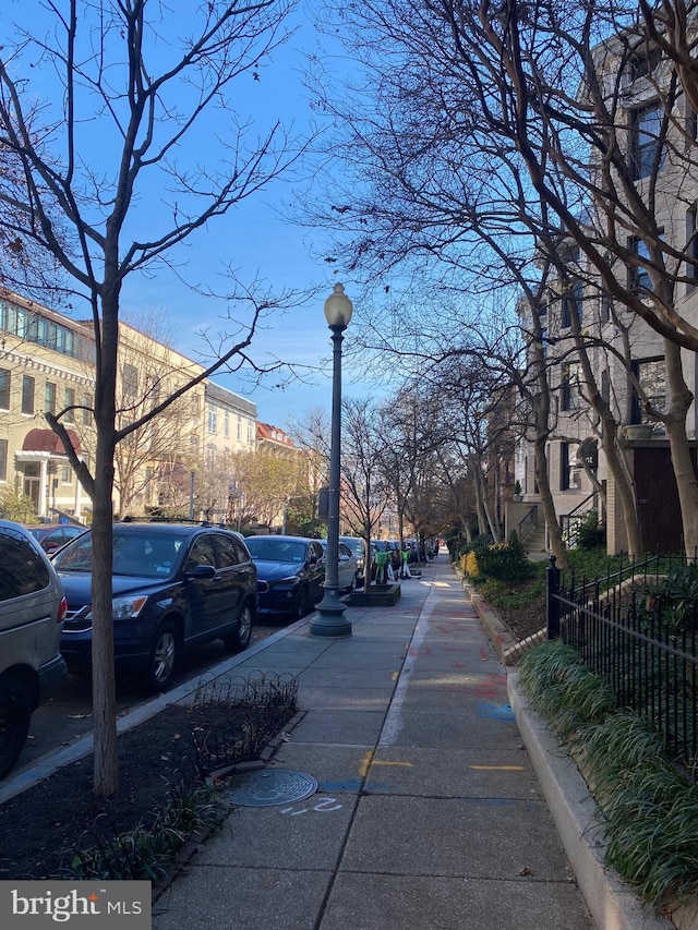 1858 California St NW Unit 33, Washington, DC 20009 - view of asphalt road featuring street lights, curbs, and sidewalks