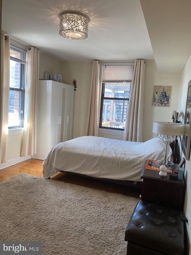 1858 California St NW Unit 33, Washington, DC 20009 - bedroom featuring light wood finished floors