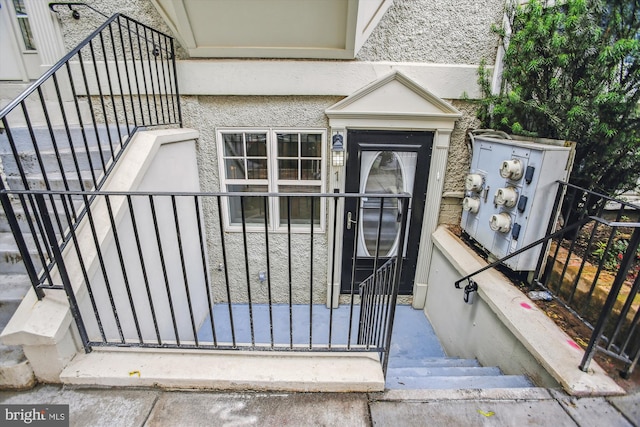 2510 Ontario Rd NW Unit 1, Washington, DC 20009 - entrance to property featuring stucco siding