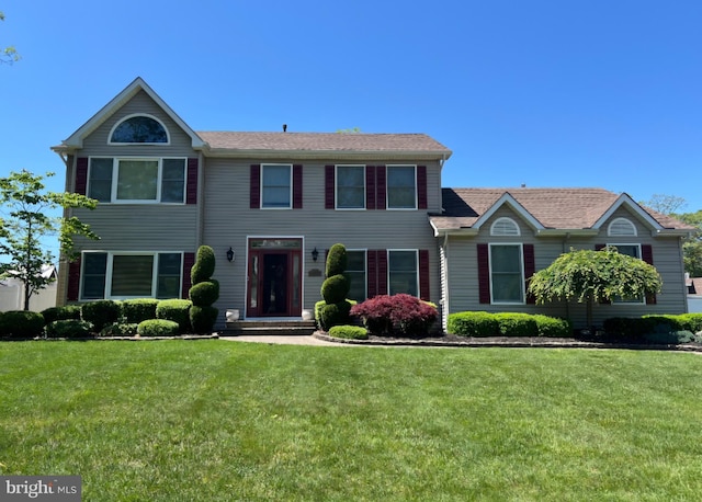 503 Dugout Dr, Lanoka Harbor, NJ 08734 - view of front of property featuring a front lawn