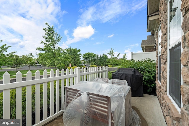 1255 Webb Dr, Perkasie, PA 18944 - view of patio featuring grilling area