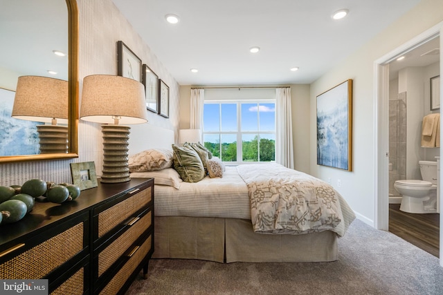 311 Sandy Bottom Cir Lot 127Quincy, Ranson, WV 25438 - bedroom with recessed lighting, ensuite bathroom, carpet, and baseboards