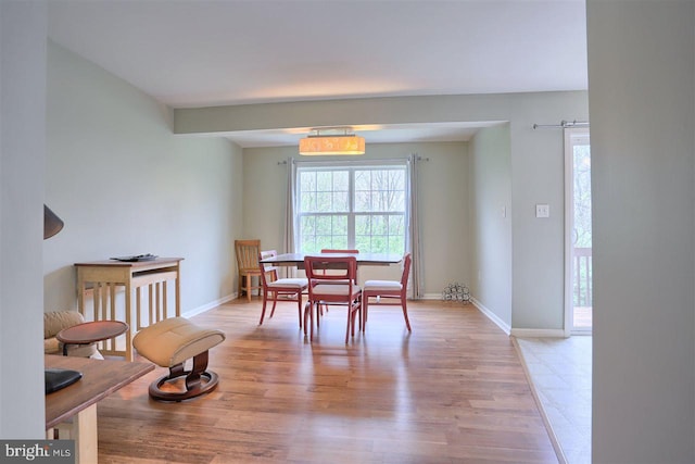 113 Westpoint Dr, Carlisle, PA 17013 - dining area featuring light wood finished floors and baseboards