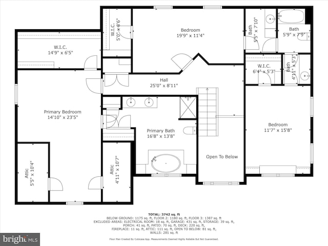 2411 Windwood Dr, Winchester, VA 22601 - room layout