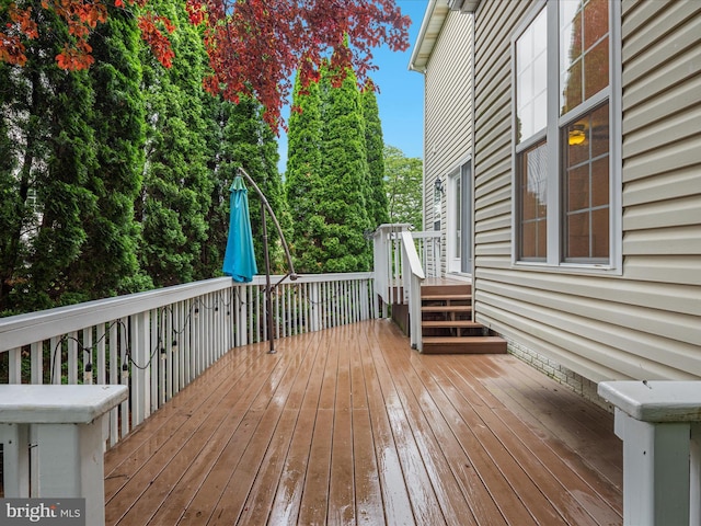 2411 Windwood Dr, Winchester, VA 22601 - view of deck
