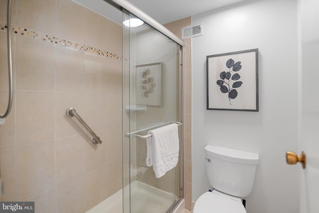 5300 Holmes Run Pkwy Unit 403, Alexandria, VA 22304 - full bathroom featuring a stall shower and toilet