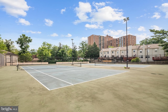 5300 Holmes Run Pkwy Unit 403, Alexandria, VA 22304 - view of tennis court featuring community basketball court