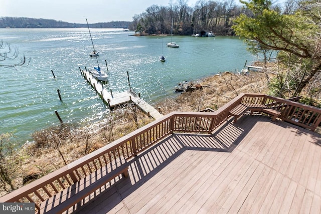 186 Severn Way, Arnold, MD 21012 - water view with a boat dock