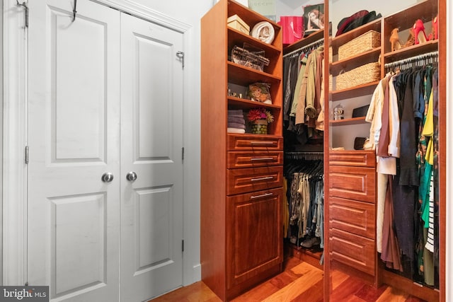 4701 Old Soper Rd Unit 565, Suitland, MD 20746 - walk in closet with light wood-style flooring