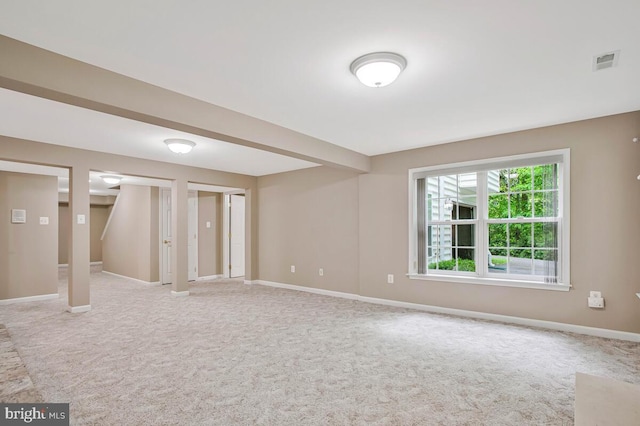 5257 Ferry Branch Ln, Lothian, MD 20711 - basement featuring carpet and baseboards