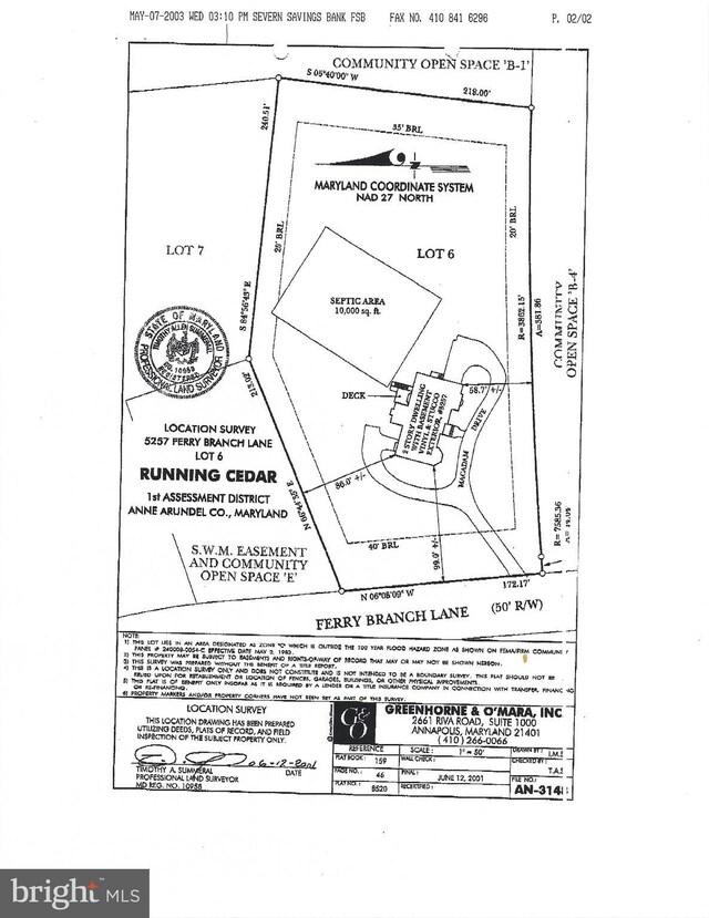 5257 Ferry Branch Ln, Lothian, MD 20711 - map / location