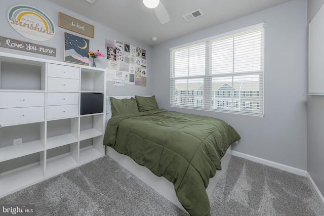 33 Burr St, Williamstown, NJ 08094 - bedroom featuring carpet flooring, baseboards, and ceiling fan