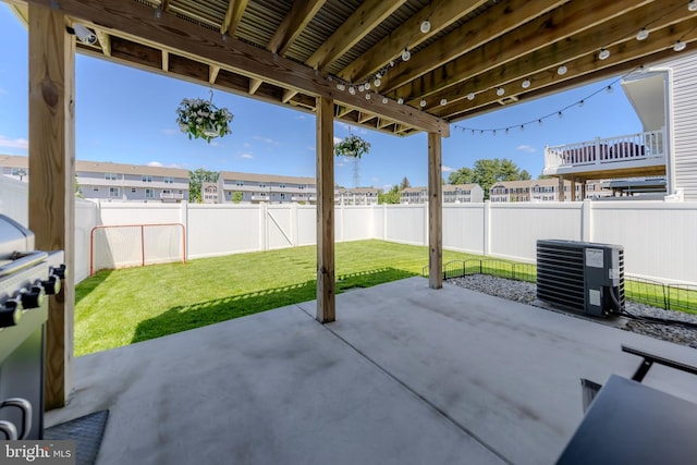 33 Burr St, Williamstown, NJ 08094 - view of patio / terrace featuring central AC