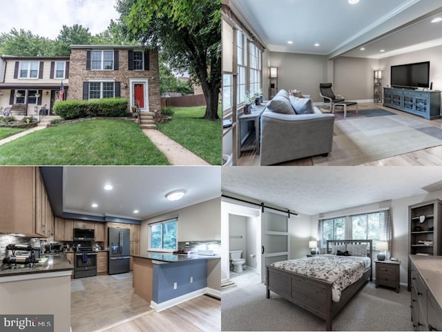 7414 Golden Horseshoe Ct, Springfield, VA 22153 - view of a document with a collage of images