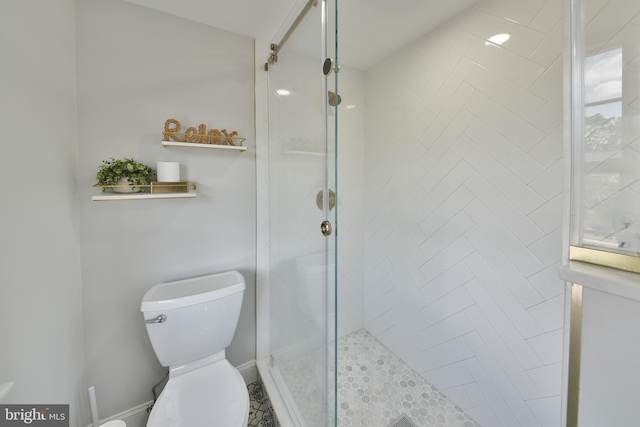100 Shenandoah Rd, Cinnaminson, NJ 08077 - full bathroom featuring a stall shower and toilet