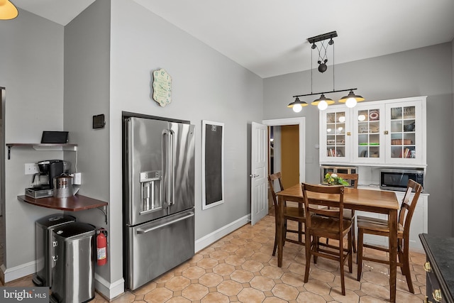 100 W Maple Ave, Merchantville, NJ 08109 - dining area featuring baseboards