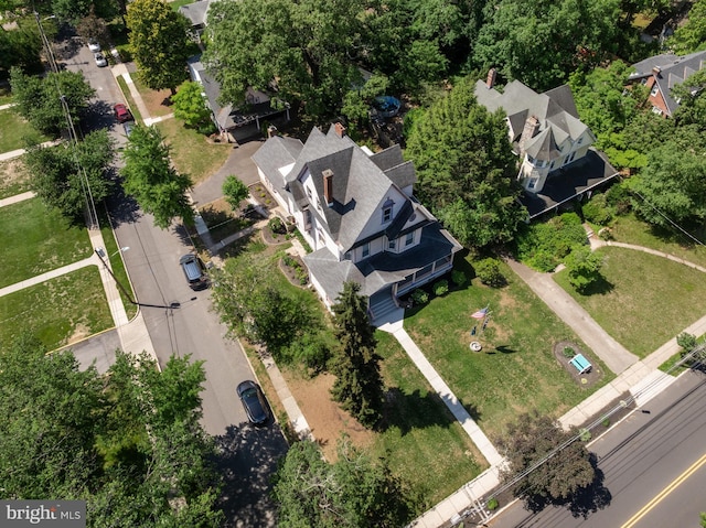 100 W Maple Ave, Merchantville, NJ 08109 - aerial view