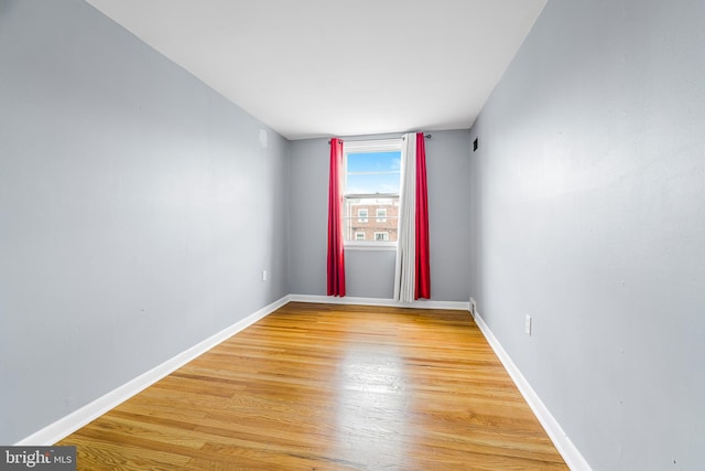 1243 Maple Ave, Wilmington, DE 19805 - unfurnished room with light wood-style flooring and baseboards