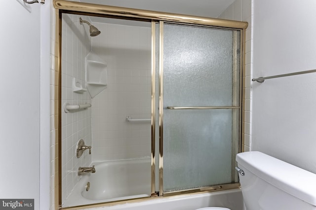 2856 Dover Ln Unit 103, Falls Church, VA 22042 - full bath featuring toilet and shower / bath combination with glass door