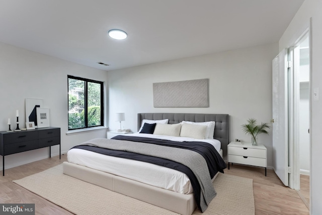 2856 Dover Ln Unit 103, Falls Church, VA 22042 - bedroom featuring light wood-style flooring