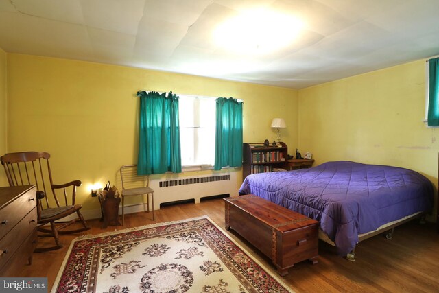 441-445 Ridge Ave, State College, PA 16803 - bedroom featuring radiator and wood finished floors
