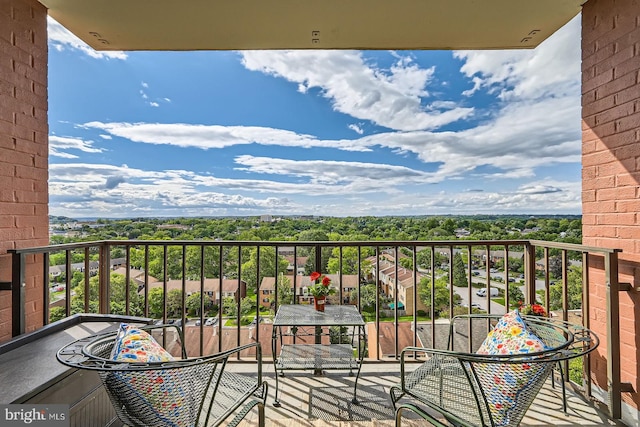 1 Smeton Pl Unit 1004, Towson, MD 21204 - view of balcony