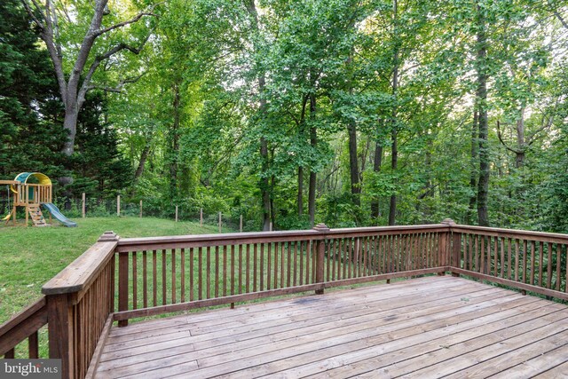 1451 Apple, Saint Leonard, MD 20685 - deck featuring a playground