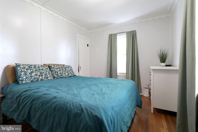 250 E Main St, Millheim, PA 16854 - bedroom featuring wood finished floors and crown molding