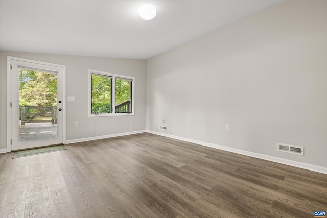 3720 Glenaire Dr, Charlottesville, VA 22901 - spare room featuring wood finished floors, plenty of natural light, and baseboards