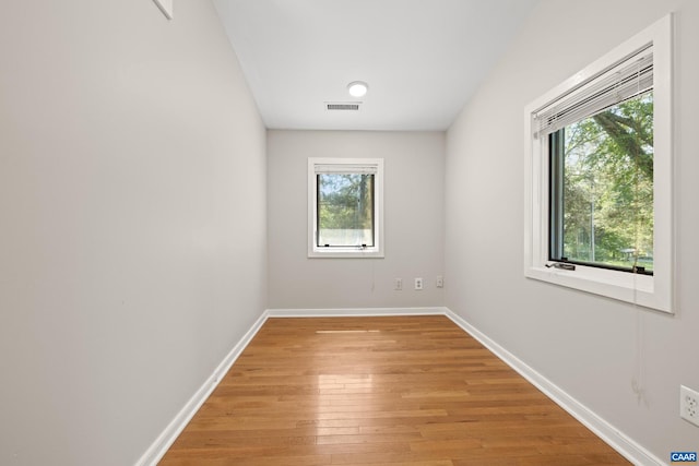 3720 Glenaire Dr, Charlottesville, VA 22901 - empty room with light wood finished floors and baseboards