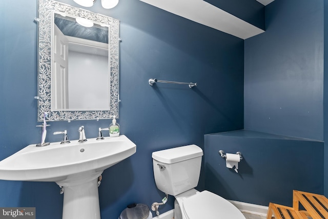 9380 Caucus Dr, King George, VA 22485 - bathroom featuring toilet and baseboards