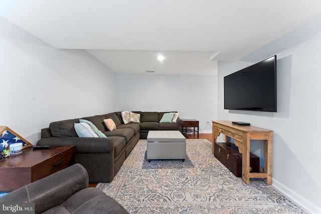9380 Caucus Dr, King George, VA 22485 - living area featuring baseboards