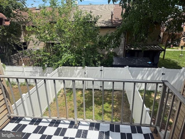 185 La Cascata, Clementon, NJ 08021 - view of balcony