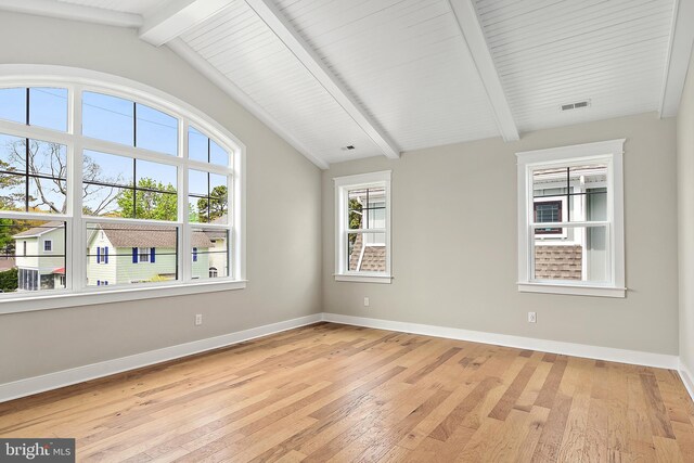 114 Jersey St, Dewey Beach, DE 19971 - unfurnished room with light wood finished floors and baseboards