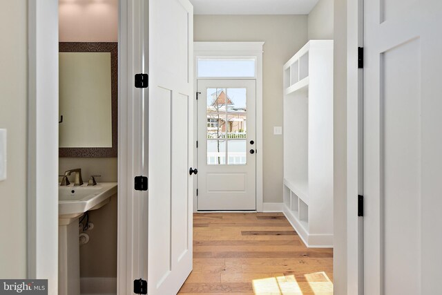 114 Jersey St, Dewey Beach, DE 19971 - hall with light wood-style floors