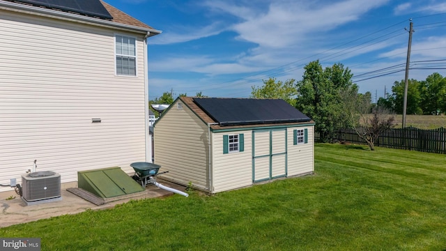 134 Cobblestone Dr, Gilbertsville, PA 19525 - view of shed with cooling unit