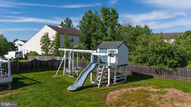 134 Cobblestone Dr, Gilbertsville, PA 19525 - view of jungle gym