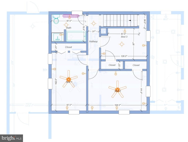 951 Little Conestoga Rd, Glenmoore, PA 19343 - floor plan / room layout