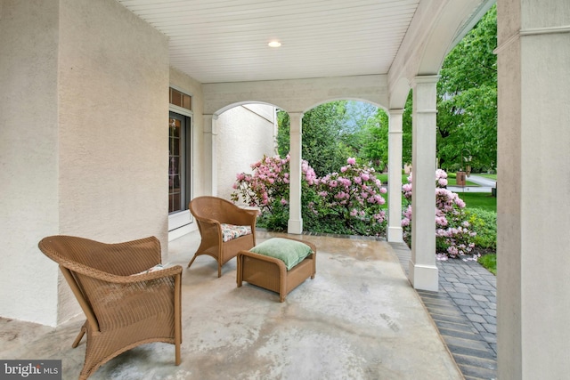 view of patio