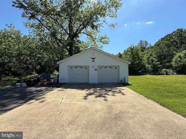 10491 Oak Tree Dr, King George, VA 22485 - view of detached garage