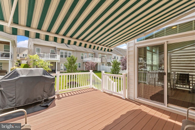 355 Tufton Cir, Fallston, MD 21047 - deck featuring a residential view and grilling area